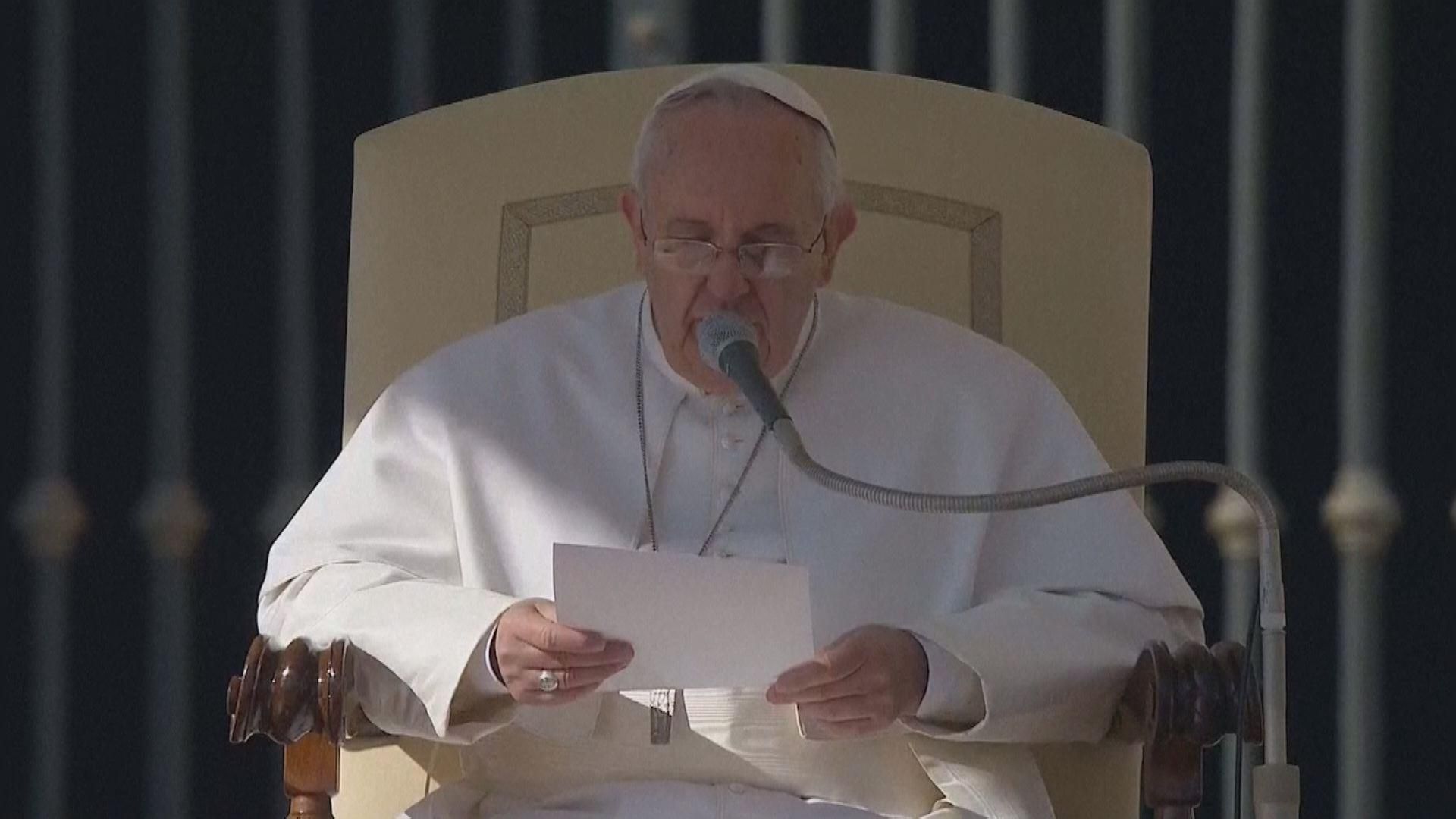 Папа Римский призвал к миру в Украине Папа Римский призвал к миру в Украине