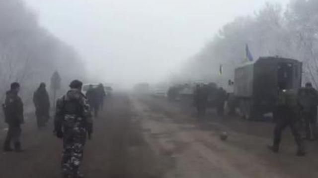 Террористы обстреляли 25 блокпост в Горском Террористы обстреляли 25 блокпост в Горском