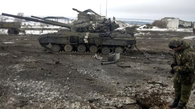 Террористы заявляют о полном контроле над Дебальцево Террористы заявляют о полном контроле над Дебальцево