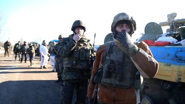 Выход из Дебальцево на завершающем этапе,— штаб АТО Выход из Дебальцево на завершающем этапе,— штаб АТО