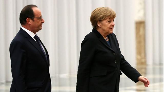 Олланд хоче віч-на-віч обговорити з Меркель ситуацію в Україні