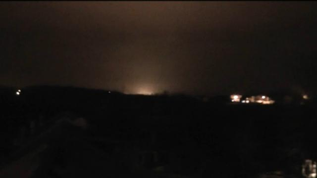 Возле Яковлевки вспыхнул газопровод