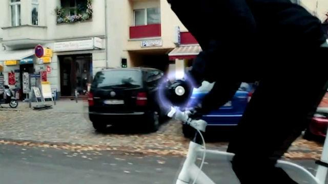 Ручки для велосипеда, оборудованные модулем Bluetooth для связи со смартфоном