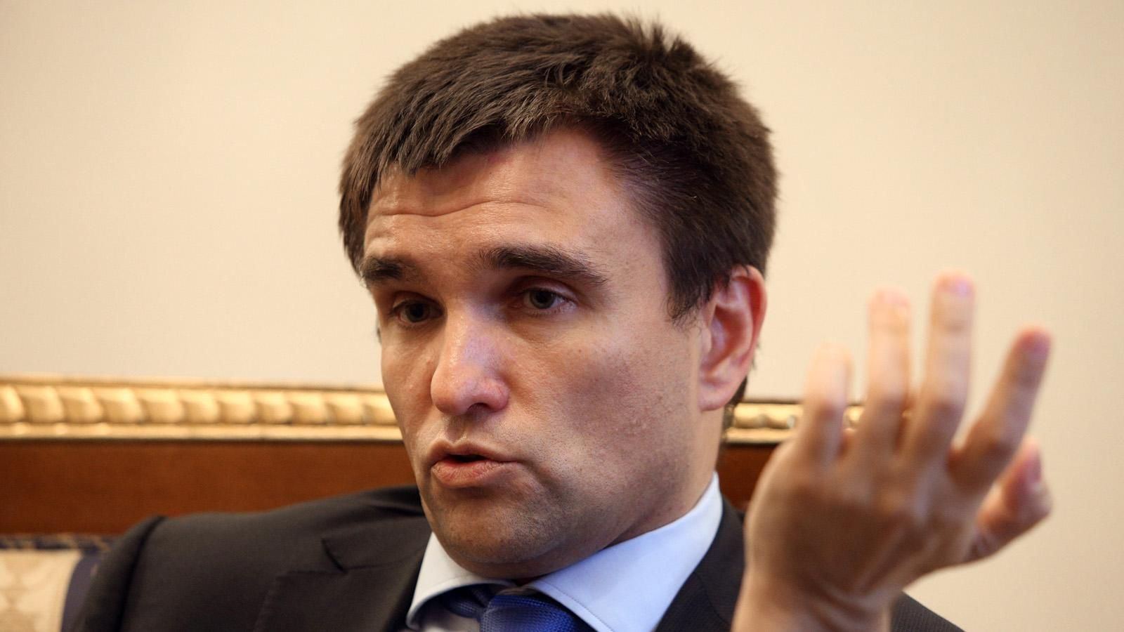 Зброя нам потрібна для миру, а не для війни, — Клімкін Зброя нам потрібна для миру, а не для війни, — Клімкін