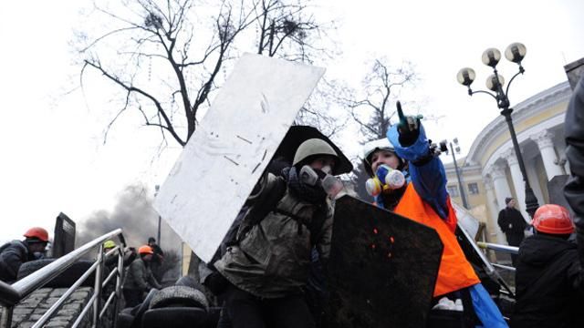 Видео дня: реконструкция расстрела Небесной сотни