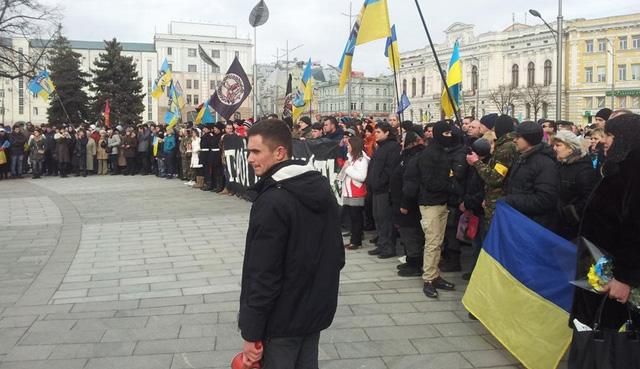 У Харкові після вибуху таки провели панихиду за загиблими на Майдані і в АТО