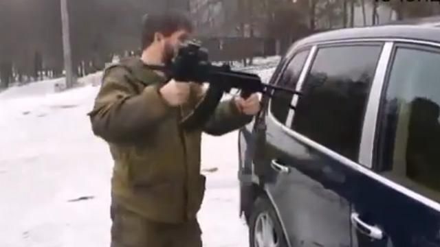 Кадыровцы "отжимают" элитные машины в Донецке