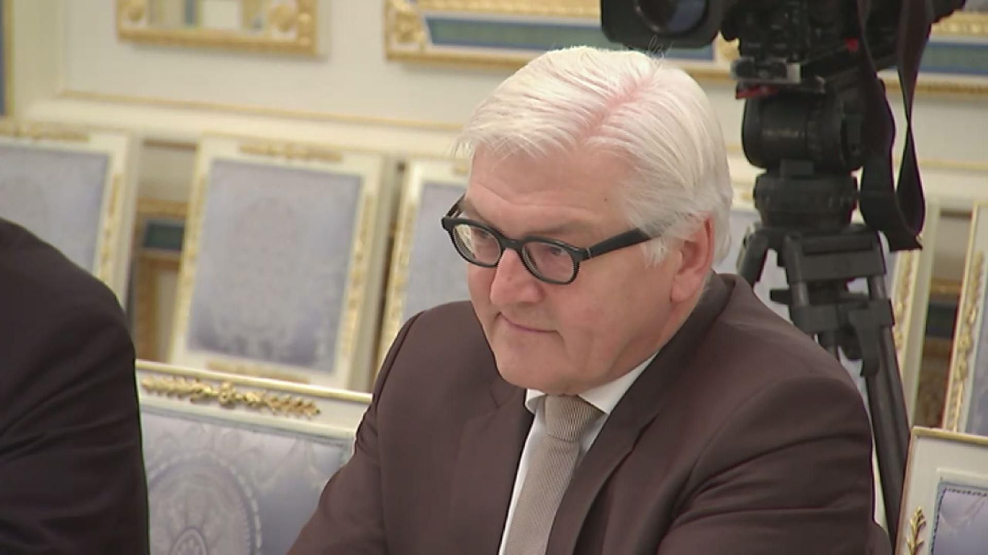 Штайнмаєр вважає, що надіслати миротворців в Україну реально Штайнмаєр вважає, що надіслати миротворців в Україну реально