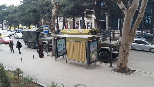 Центром Тбілісі проїхались російські військові машини, — ЗМІ Центром Тбілісі проїхались російські військові машини, — ЗМІ