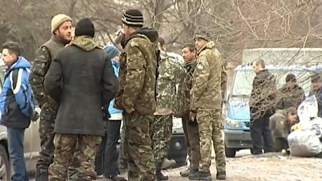 Українські військові заново зміцнюються на Дебальцевському напрямку Українські військові заново зміцнюються на Дебальцевському напрямку