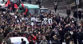 "Правый сектор" в Киеве устроил предупредительный марш