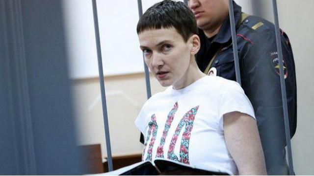 Савченко думает о переходе на сухое голодание Савченко думает о переходе на сухое голодание