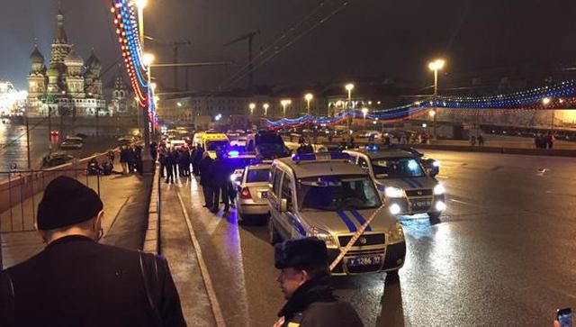 У Нємцова вистрелили не менше семи разів, — поліція У Нємцова вистрелили не менше семи разів, — поліція