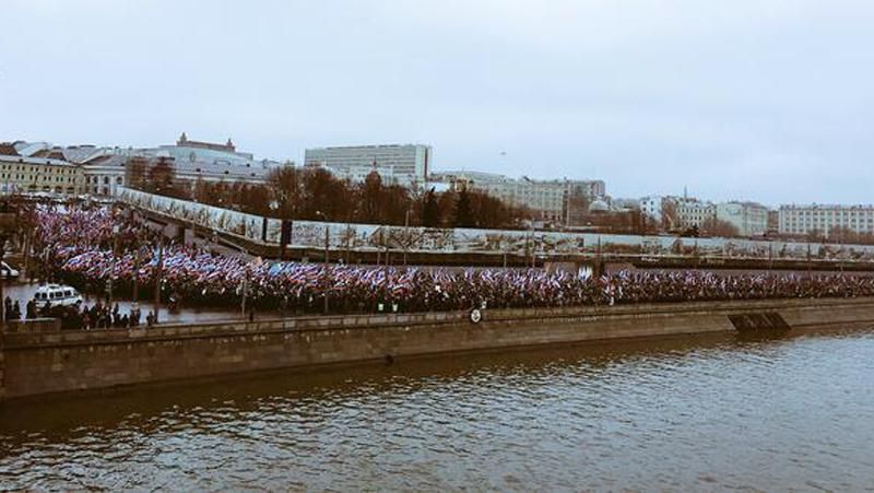 Затримано 15 учасників акції пам’яті Нємцова Затримано 15 учасників акції пам’яті Нємцова