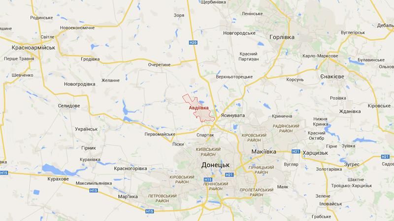 Вблизи Авдеевки произошло боестолкновение Вблизи Авдеевки произошло боестолкновение