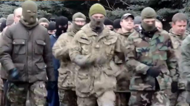 Гражданские киевляне прошли военную подготовку