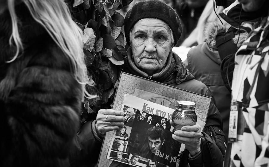 Як прощались з Борисом Нємцовим (Фоторепортаж) Як прощались з Борисом Нємцовим (Фоторепортаж)