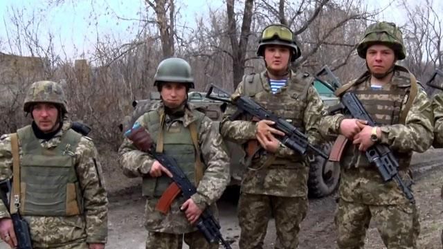 Как украинские десантники защищают Крымское