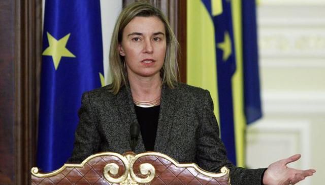 Могеріні закликала Москву звільнити Савченко та інших заручників-українців Могеріні закликала Москву звільнити Савченко та інших заручників-українців