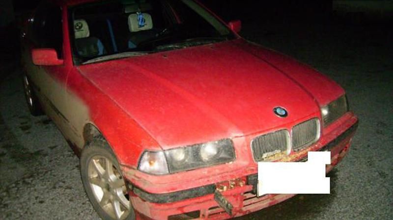 Украинец пытался прорваться в Россию на угнанном BMW