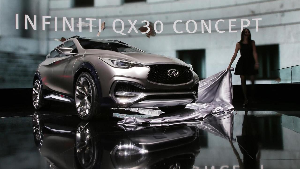 Infiniti представила в Женеве концепт своего нового компактного паркетника — QX30