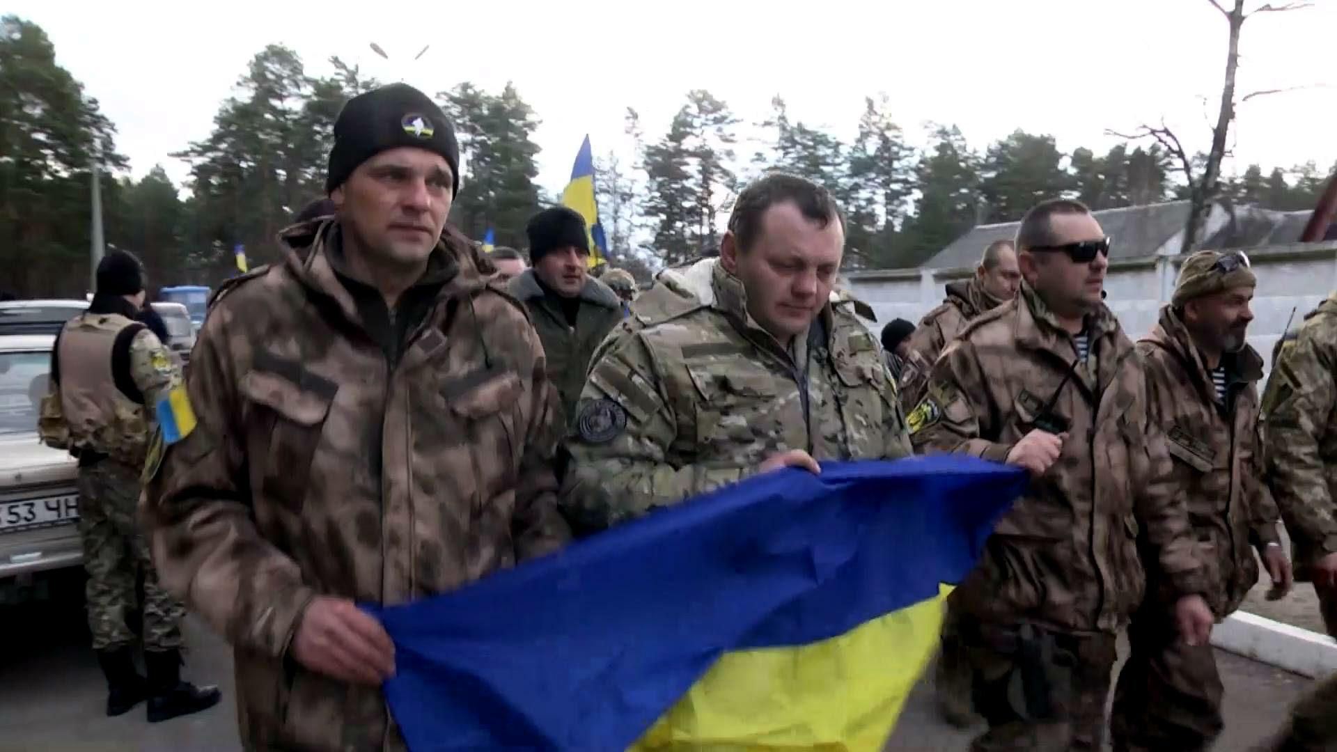 Батальйон "Київська Русь" повернувся у місто дислокації, а їх не впустили