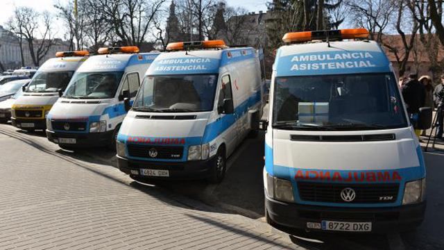 Украинские общины Италии и Испании передали реанимобили для бойцов Украинские общины Италии и Испании передали реанимобили для бойцов