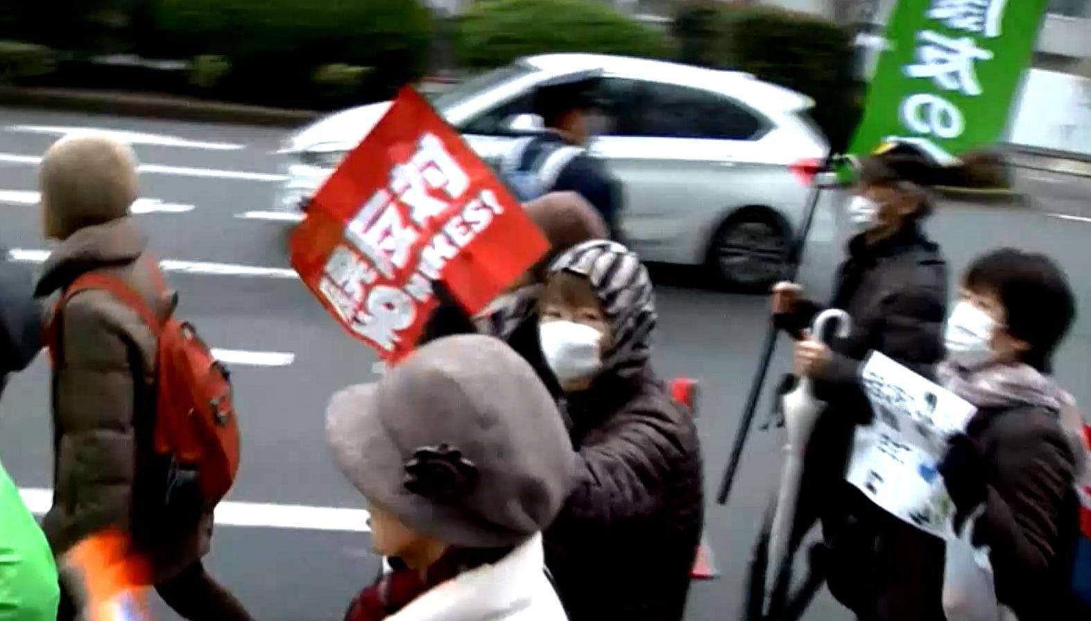 В Японії пройшли багатотисячні протести