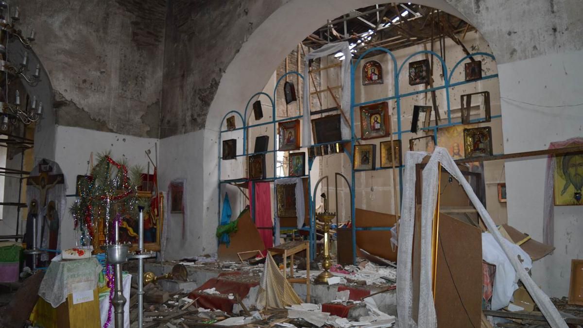 "Православные" боевики разгромили 8 церквей в Луганской области, — Москаль "Православные" боевики разгромили 8 церквей в Луганской области, — Москаль