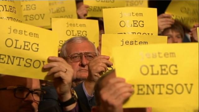 "Jestem Oleg Sentsov": польські митці оголосили безстрокову акцію на підтримку Сенцова