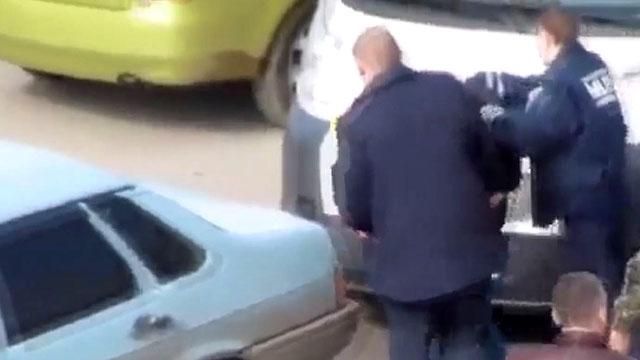 В Днепропетровске задержали мужчину, который бросил гранату на проспекте Мира