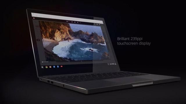 Google представила ноутбук с сенсорным экраном Google представила ноутбук с сенсорным экраном