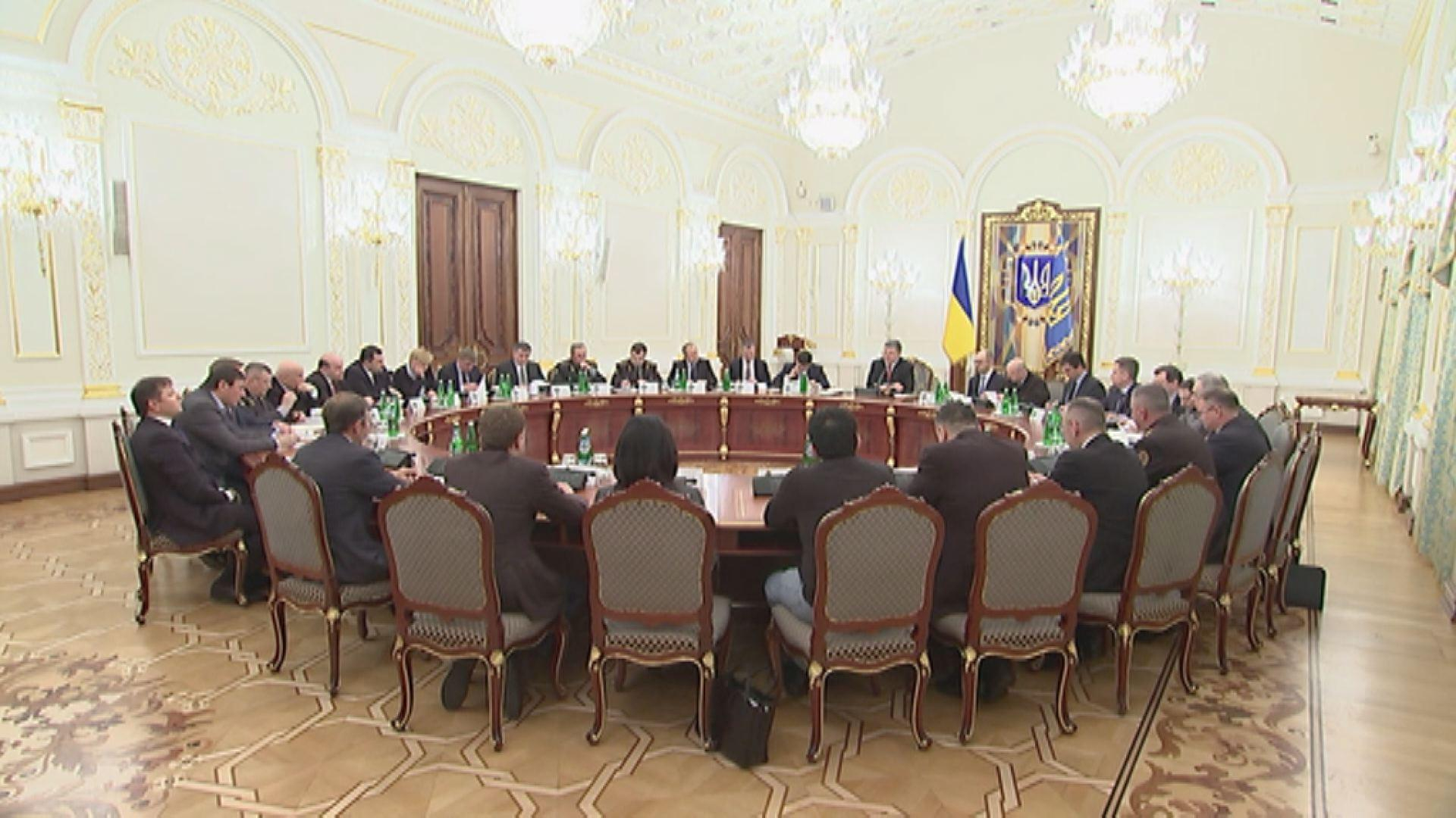 На заседание СНБО приняли важные для дальнейшей АТО решения