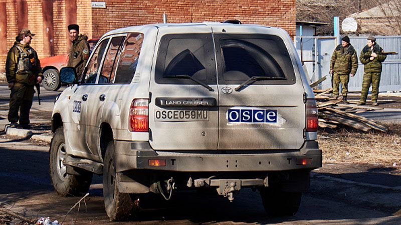 Украина передала ОБСЕ список отведенного тяжелого вооружения
