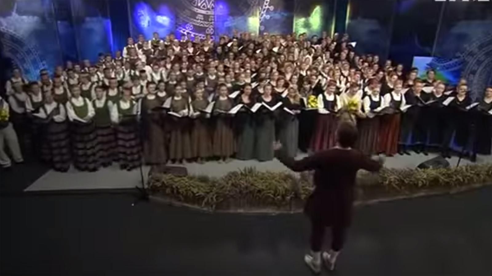 Латвійський хор заспівав "Ще не вмерла..."