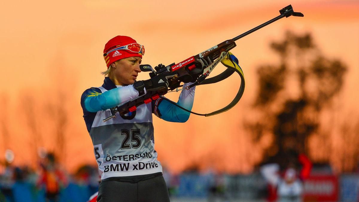 Біатлон. Валя Семеренко здобула "золото" чемпіонату світу