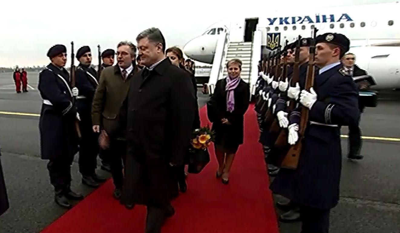 Порошенко в Германии проведет официальную встречу с Меркель Порошенко в Германии проведет официальную встречу с Меркель