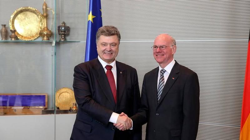 Порошенко обсудил с председателем Бундестага ратификацию Соглашения об ассоциации