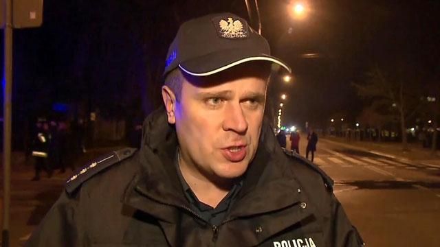 В Польше акция протеста завершилась столкновениями с полицией