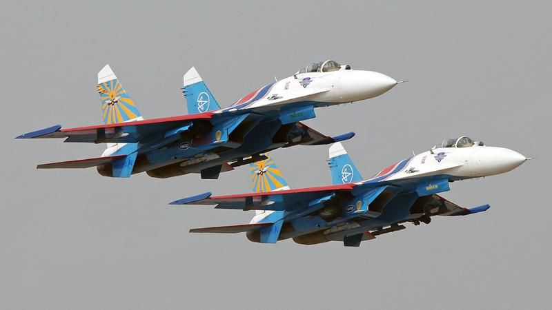 Росія перекинула винищувачі на кордон із Євросоюзом Росія перекинула винищувачі на кордон із Євросоюзом