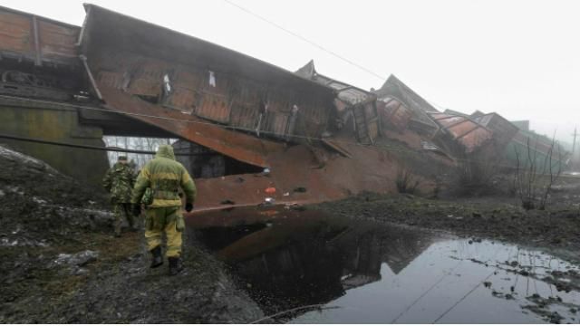 Мост через Северский Донец полностью разрушен, — Москаль
