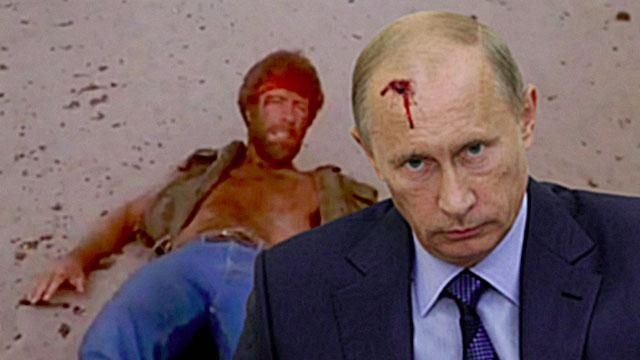 Німецькі ЗМІ порадили Путіну побитися з Чаком Норрісом Німецькі ЗМІ порадили Путіну побитися з Чаком Норрісом