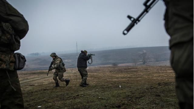 "Азов" рассказал о минометной дуэли с боевиками в Широкино