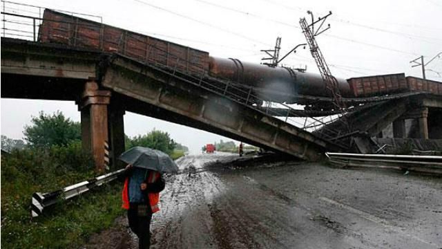 Боевики взорвали железнодорожные пути на Донбассе, — Лысенко