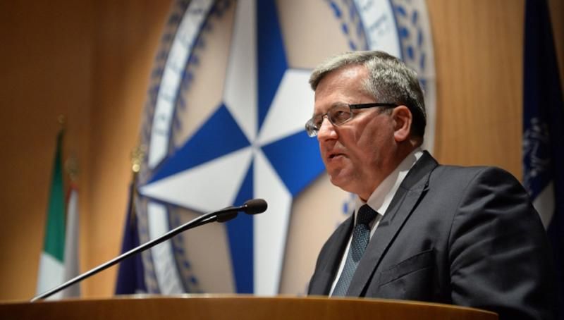 Коморовський заявив про необхідність надати Україні зброю, — Гопко Коморовський заявив про необхідність надати Україні зброю, — Гопко