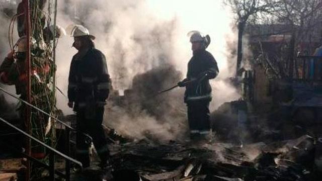 В Киеве горела больница, погиб пациент