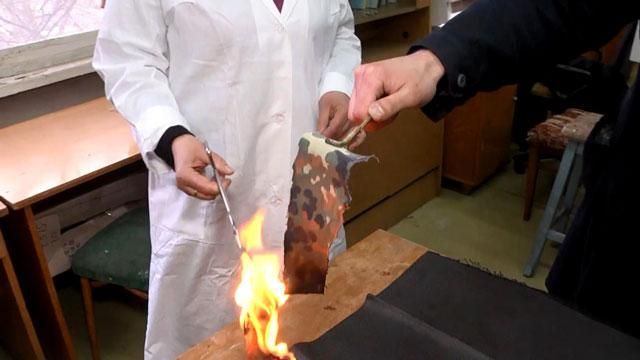 Ученые отправили на передовую форму, которая не горит