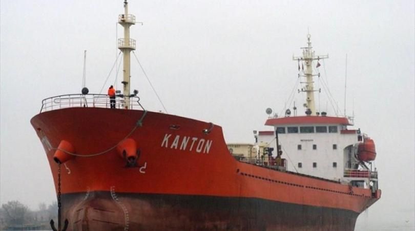 В Херсоне арестовали судно "Kanton", которое незаконно заплывало в закрытые порты Крыма