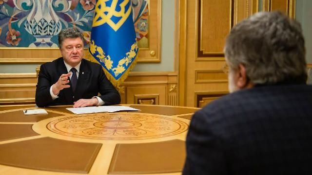 Порошенко и Коломойский говорят, что между ними нет конфликта Порошенко и Коломойский говорят, что между ними нет конфликта