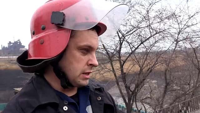 Пожар в Мариуполе: спасены два человека Пожар в Мариуполе: спасены два человека